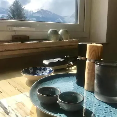 Design Ferienwohnung Mit Bergblick Und Schwimmbad Apartamento Ofterschwang